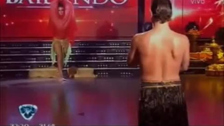 Marcelo Polino acusó a Florencia Viterbo de ser "la más insoportable del Bailando", y ella respondió con mucha cintura