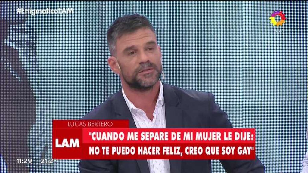 ¡A corazón abierto! Lucas Bertero reveló cómo fue su primera experiencia gay: “Fue un caos y un desastre”