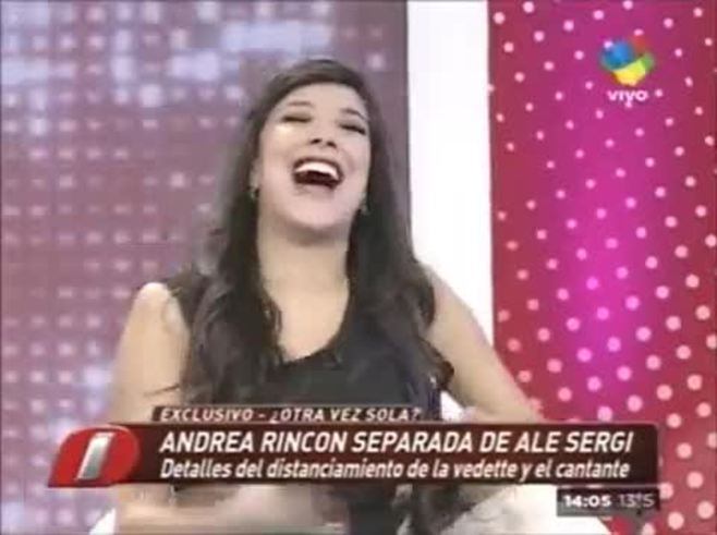 La crítica “lapidaria” de Andrea Rincón a Ale Sergi