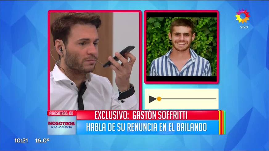 Gastón Soffritti explica su renuncia a Bailando 2017