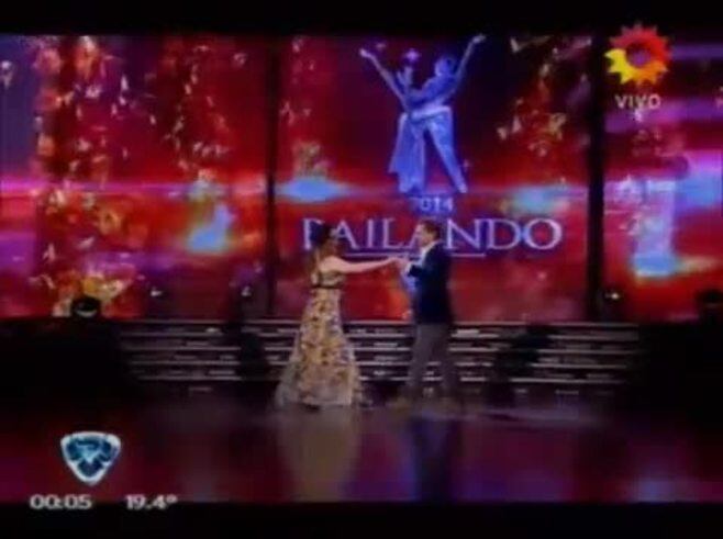Nacha Guevara se animó a bailar tango en ShowMatch