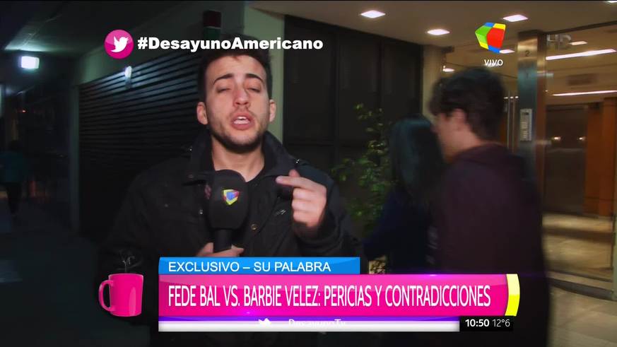 Federico Bal habló de la noche del escándalo con Barbie Vélez: "Fueron forcejeos de ambos lados"