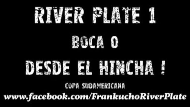 ¡Otro Tano Pasman! Las desaforadas reacciones de un hincha de River durante el partido con Boca