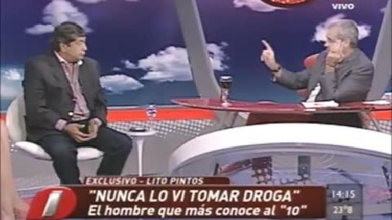Lito Pintos: "Yo le compré la efedrina a Diego Maradona en el Mundial de Estados Unidos 1994"