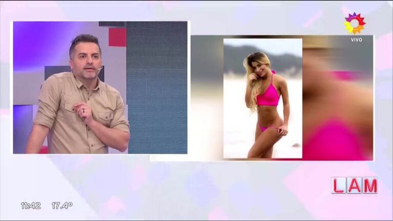 Una exbailarina de Pasión de Sábado confesó affaire con Tyago Griffo y lo calificó como amante