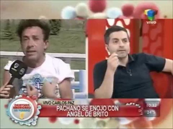El blooper de Aníbal Pachano que hizo sonrojar a Dallys Ferreira