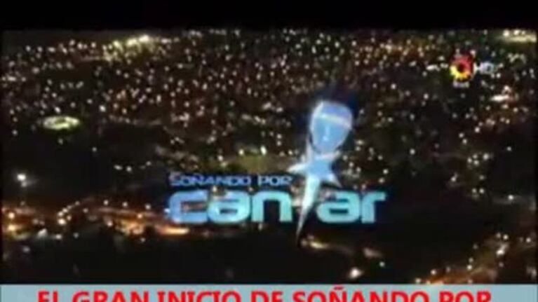 El gran arranque de Soñando por cantar 2012... y un divertido furcio de Mariano Iúdica