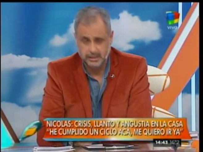 Jorge Rial volvió a ser víctima de un hackeo a su cuenta de Twitter mientras estaba al aire