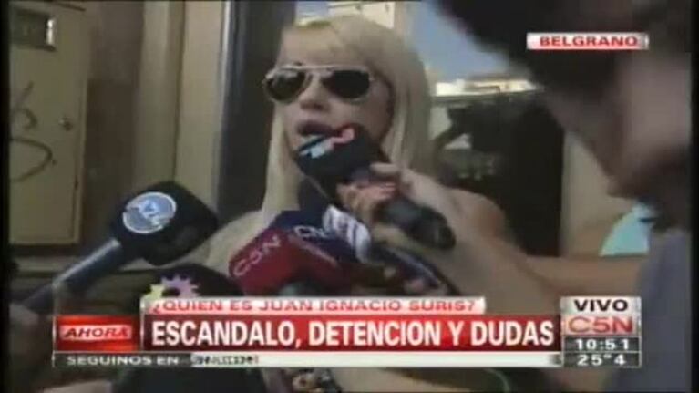 Mónica Farro, tras el allanamiento y la detención de su novio: "Sabía que tenía pedido de captura"