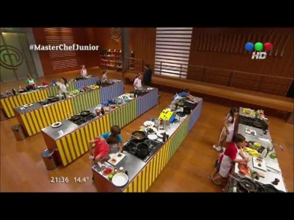 Show de gestos en MasterChef Junior 