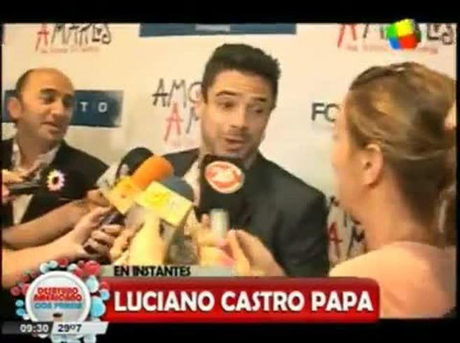 Luciano Castro: “Estoy feliz, era lo que quería”