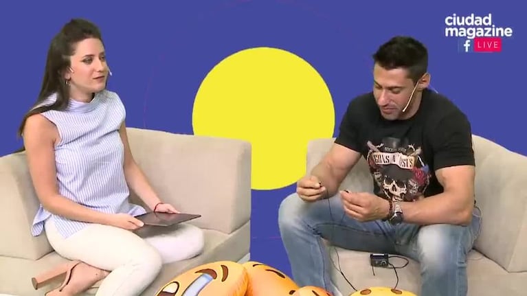 Tito Speranza habló en #UnaTardeCon sobre la posibilidad de ser padres con Marcela Villagra