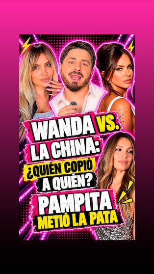 Wanda vs. la China y la metida de pata de Pampita