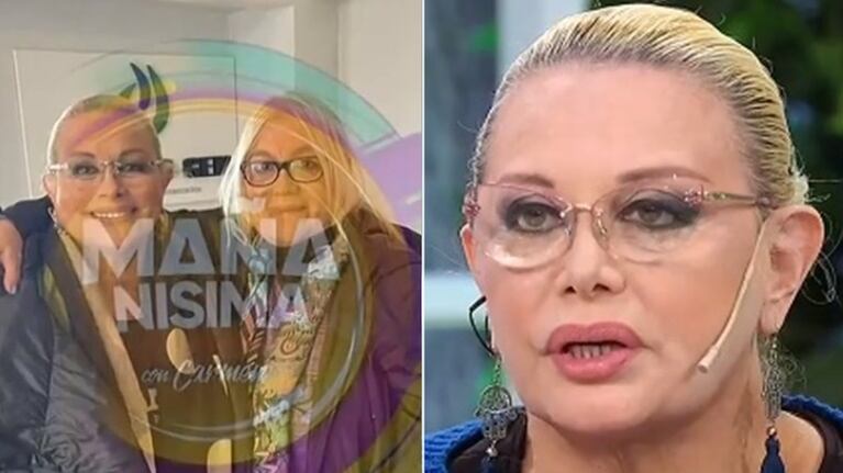 Carmen Barbieri reveló en vivo el resultado de ADN con Alicia, su supuesta hermana