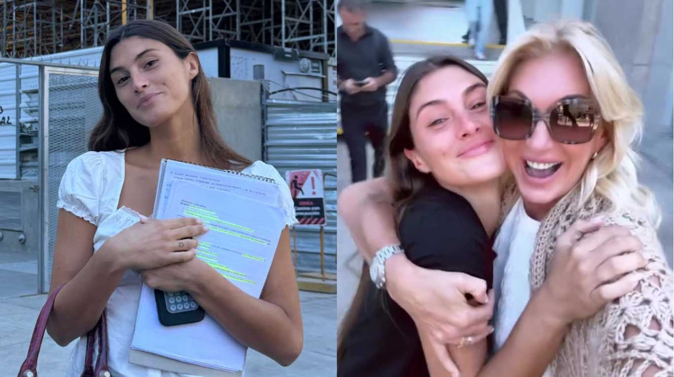 Lola Latorre, feliz y acompañada: la celebración junto a su abogada