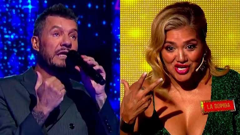 Gladys La Bomba Tucumana apuró en vivo a Tinelli 