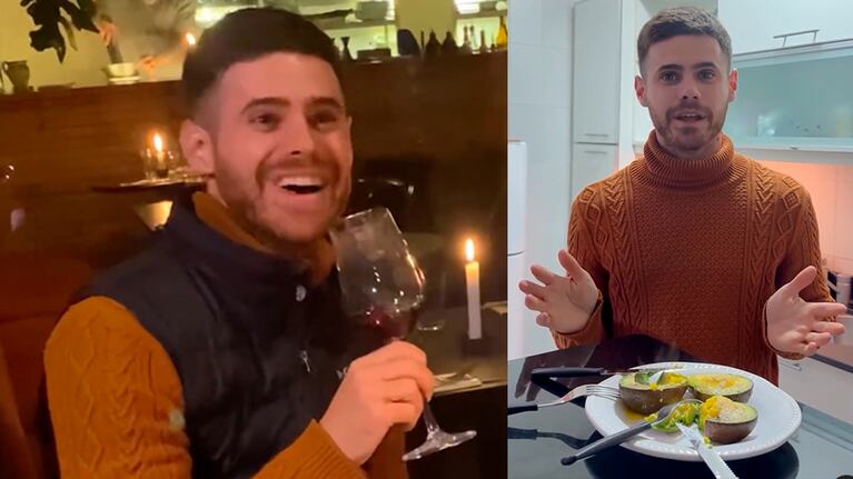 Unas chicas se levantaron a Gastón Soffritti en un bar: lo invitaron a cenar, él aceptó y el video se viralizó