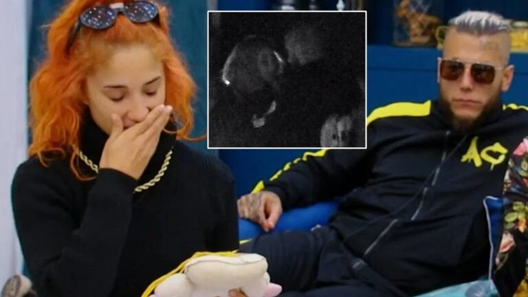 Desconsolado llanto de Melody Luz por el enojo de Alex Caniggia, al enterarse que se besó con el cocinero de El Hotel de los Famosos