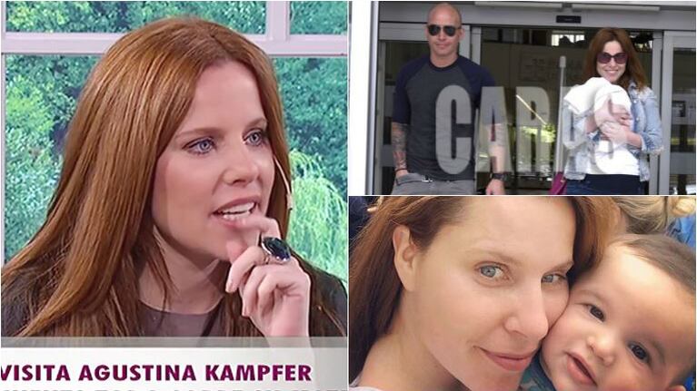 Agustina Kämpfer reveló cómo decidió tener un hijo con su amigo: "El sacó el tema con mucho temor"