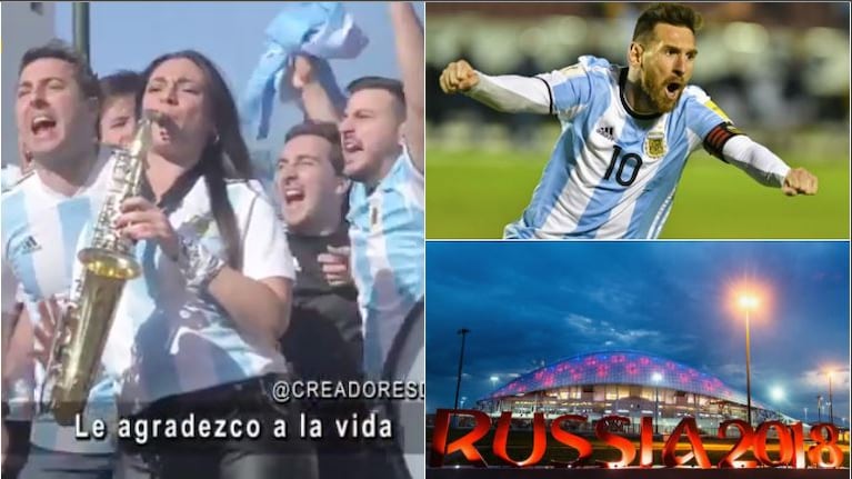 Escuchá Yo te amo Argentina, el nuevo tema para Rusia 2018 de los creadores de Brasil decime que se siente