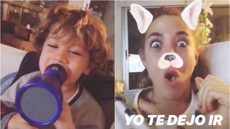 El divertido diálogo de Momo con Jimena Barón: “¿Quién quiere tener un hijo con mi mamita?”