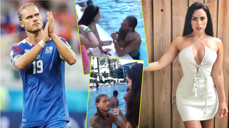 La modelo argentina que captó la atención de Rúrik Gíslason, el 'Adonis de Islandia' que fue furor en el Mundial