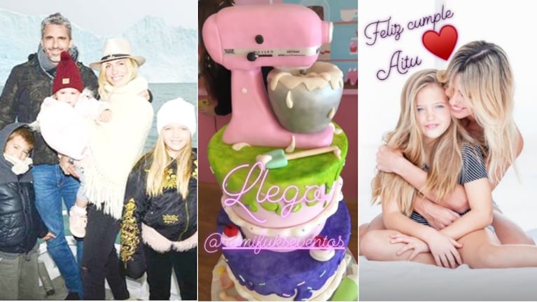 El festejo de 9 años de la hija de Rocío Guirao Díaz y Nicolás Paladini