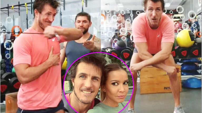 El video del novio de Dallys Ferreira ejercitándose