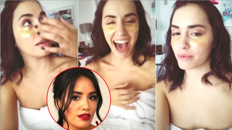 Lali Espósito mostró el paso a paso de su preparación antes de subirse al escenario