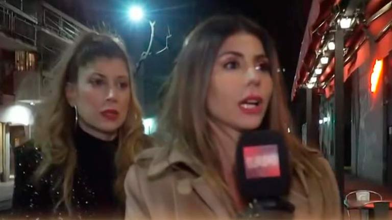 Majo Martino debió cortar un móvil en vivo ante la agresión de un desconocido