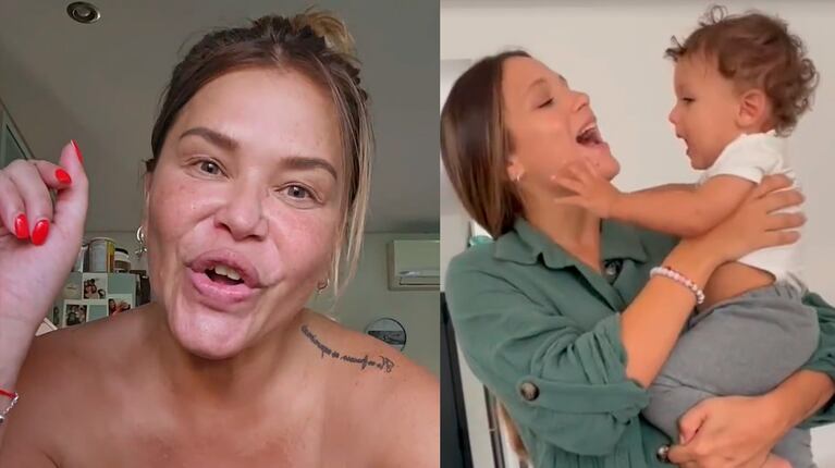 Nazarena Vélez compartió en redes el nuevo logro de su nieto Salvador: el tierno video