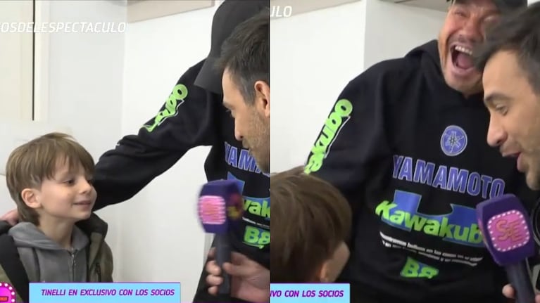 Lolo Tinelli sorprendió a Marcelo en plena nota al hablar de su participación en Canta Conmigo Ahora: "Me encantó"