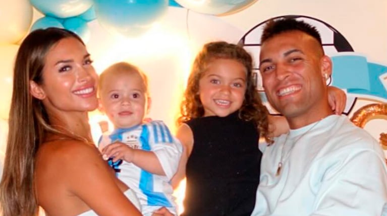 Lautaro Martínez y Agustina Gandolfo presentaron al nuevo integrante de su familia: “El amor más puro”