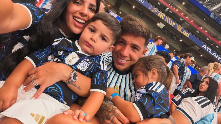 El emocionante video de Valu Cervantes y sus hijos tras el gol salvador de Enzo Fernández en el Mundial