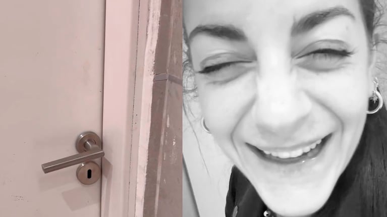 Emily Lucius se quedó encerrada en un baño ajeno: “El que me abra se va a dar cuenta de que...”