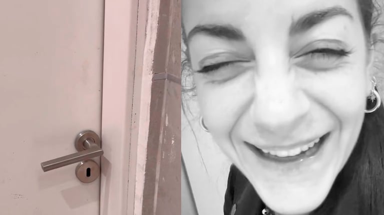 Emily Lucius se quedó encerrada en un baño ajeno: “El que me abra se va a dar cuenta de que...”
