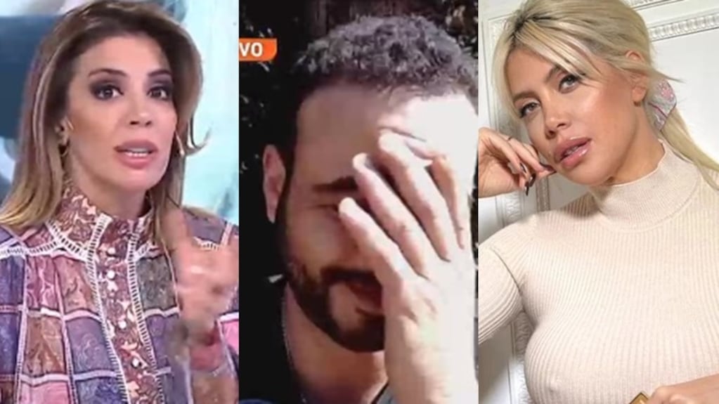 ¡Lo arrinconó! Virginia Gallardo apuró en vivo al exguardaespaldas de Wanda Nara tras las versiones amorosas