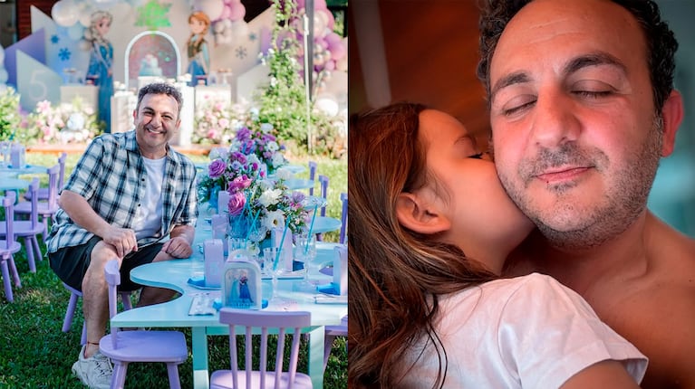 Así está hoy Mitai, la hija de Diego Topa que cumplió 5 años y lo celebró con una fiesta de ensueño