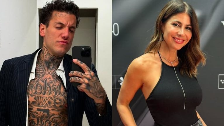 Se filtraron los chats entre Alex Caniggia y Majo Martino tras la separación de Melody Luz