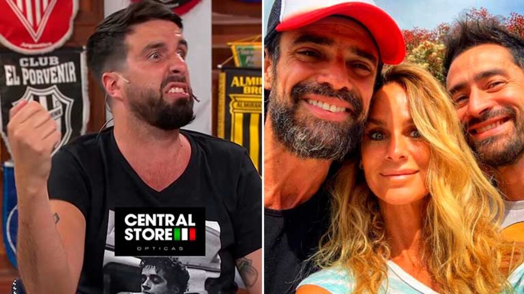 Flavio Azzaro explotó por la selfie de Sabrina Rojas junto a Luciano Castro y el Tucu López