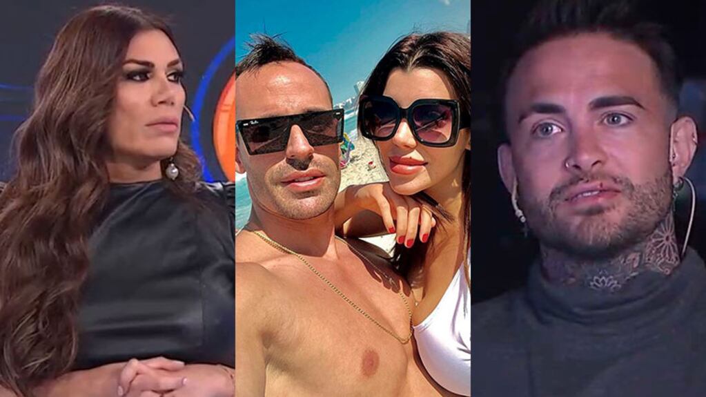 Flor de la Ve le dio un aviso a Ian Hachmann, el amante de Charlotte Caniggia por el que dejó a Roberto Storino Landi