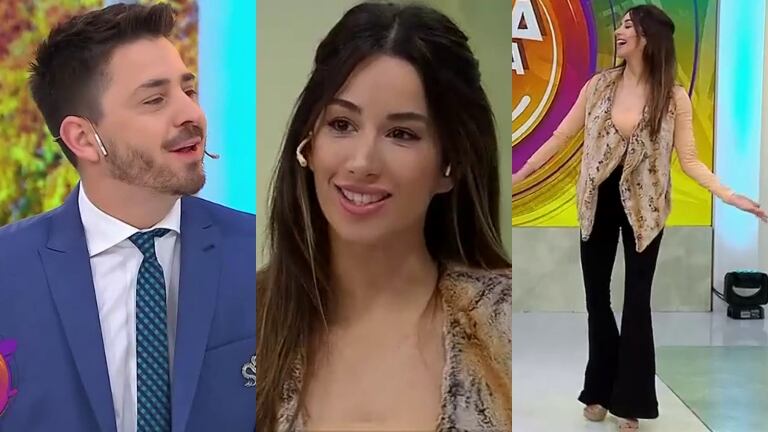 Divertido comentario de Pampito al ver el look de Estefi Berardi: "Estás para la fiesta vikinga de Alex Caniggia"