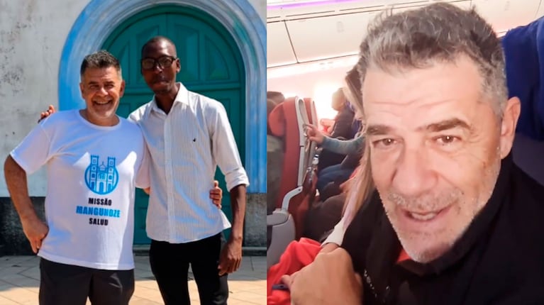 Julián Weich viajó a África y se reencontró con su hijo mozambiqueño: las conmovedoras imágenes
