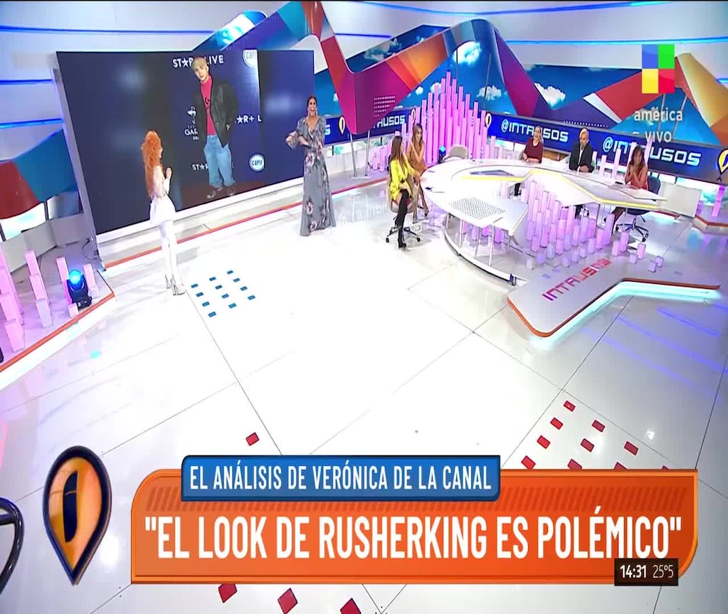 Filoso comentario de Flor de la Ve al ver el look de Ruherking en los Premios Gardel: "Así como lo ves, sale con la China Suárez"