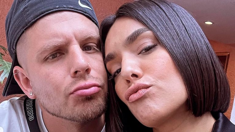 Ángela Leiva celebró el cumpleaños de su novio con videos a los besos: “Mi deseo es acompañarte, amor mío”