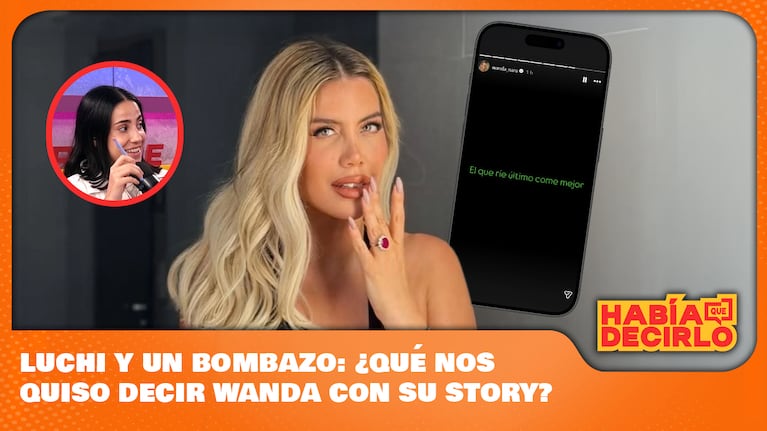 El debate por la polémica story: ¿a quién se lo dijo?