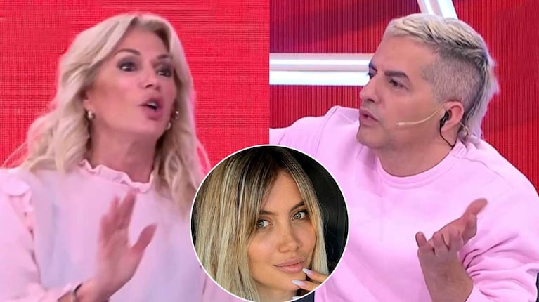 La pelea en vivo entre Yanina Latorre y Ángel de Brito