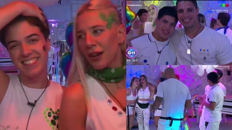 Gran Hermano 2022: los participantes tuvieron su tercera fiesta con un look total white