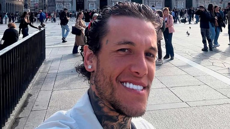 Alex Caniggia se sometió a un tratamiento láser y ahora luce como una década atrás