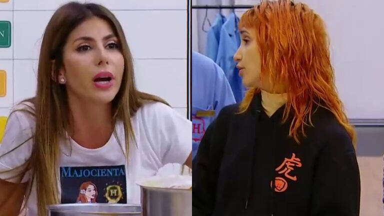 Fuerte cruce de Majo Martino con Melody Luz tras regresar a El Hotel de los Famosos